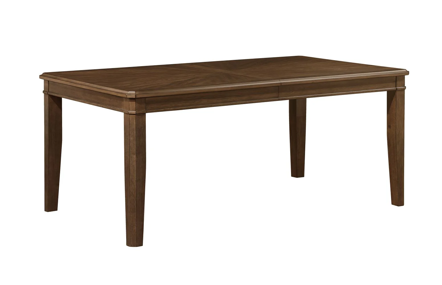 Spice 9-Piece Extendable Dining Set - Dark Cherry, Beige - Image 3