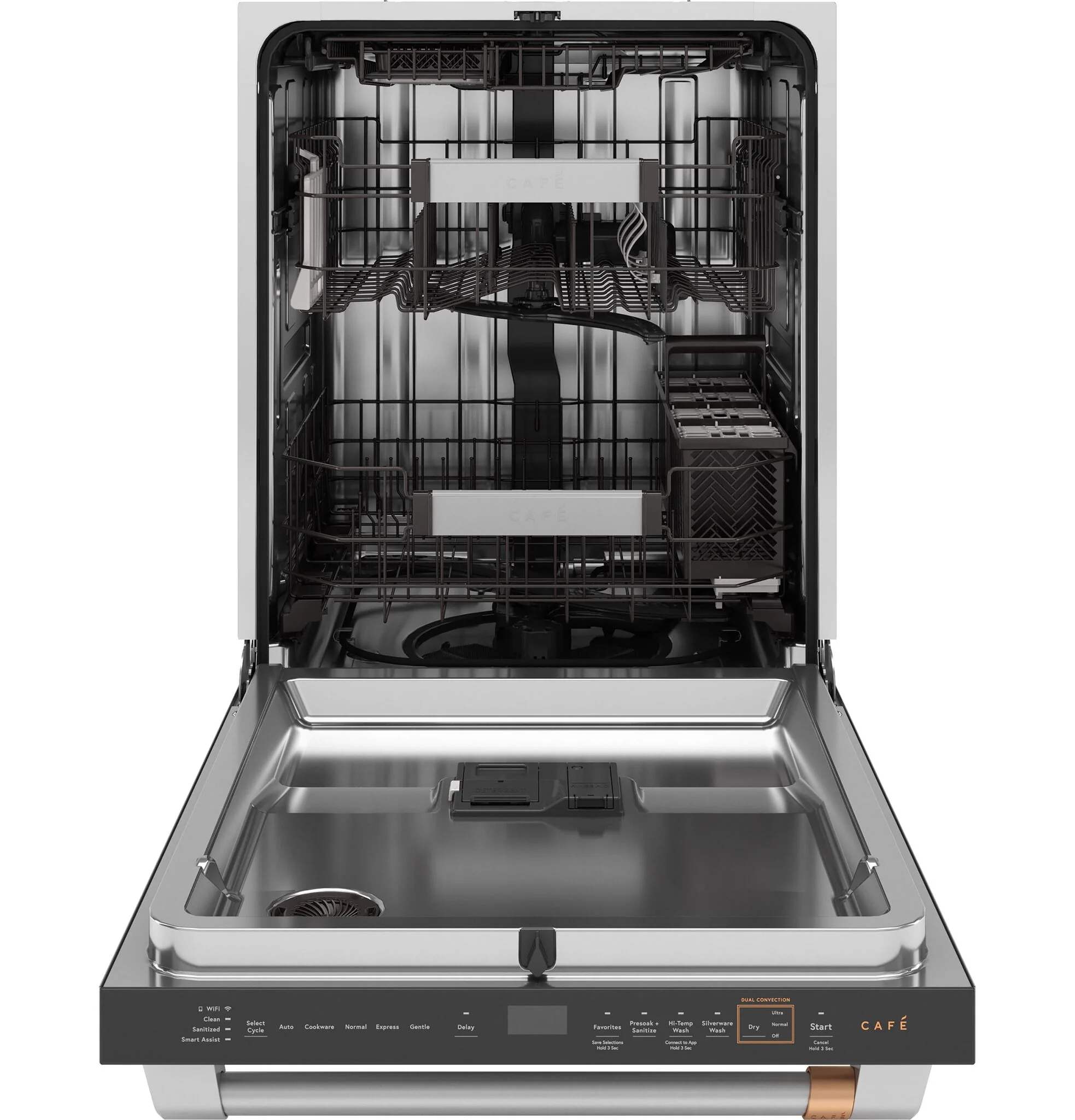 Café Stainless Steel CustomFit Dishwasher with Dual Convention Dry - CDT858P2VS1 - Image 2