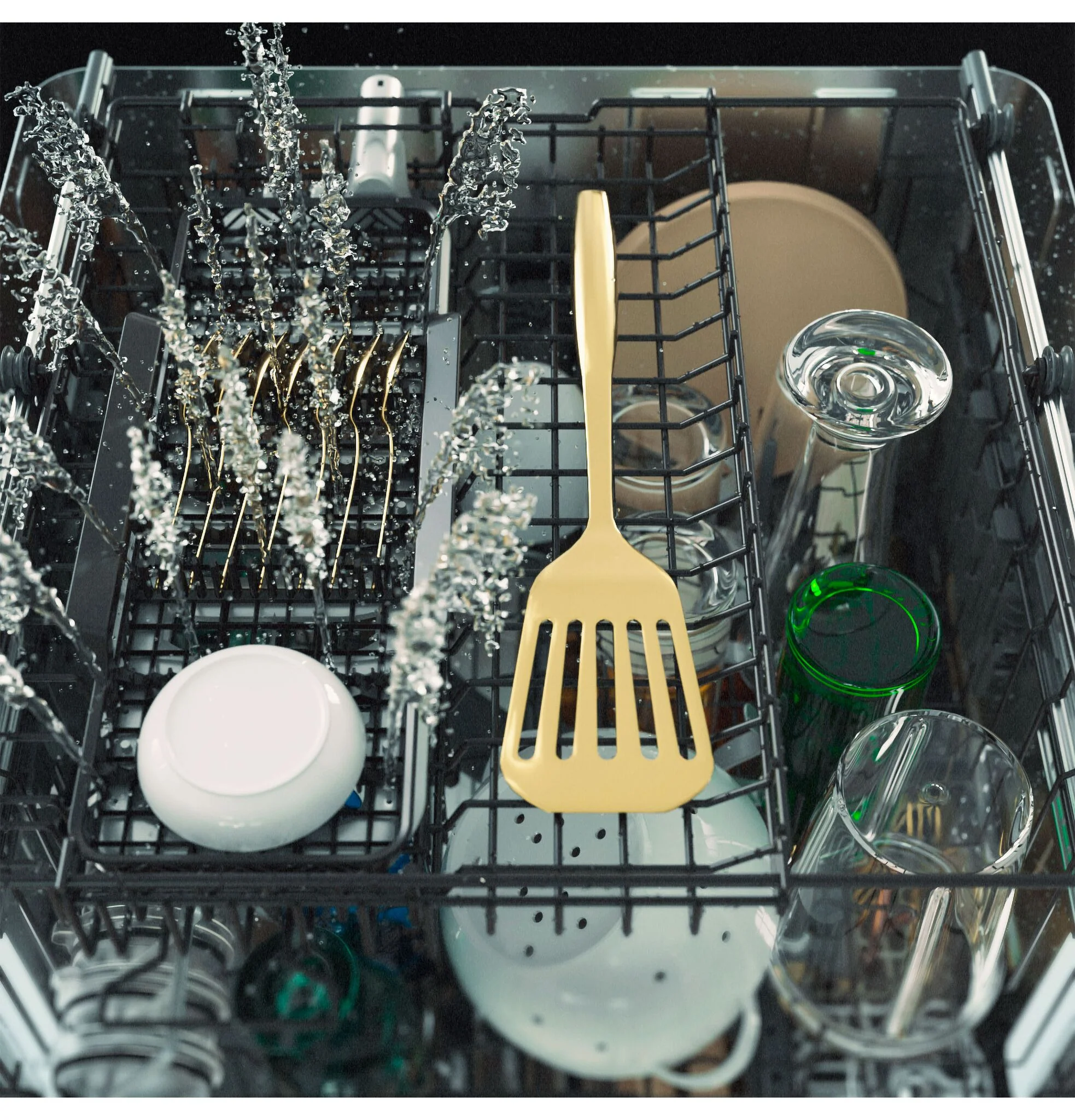 Café Stainless Steel CustomFit Dishwasher with Dual Convention Dry - CDT858P2VS1 - Image 5