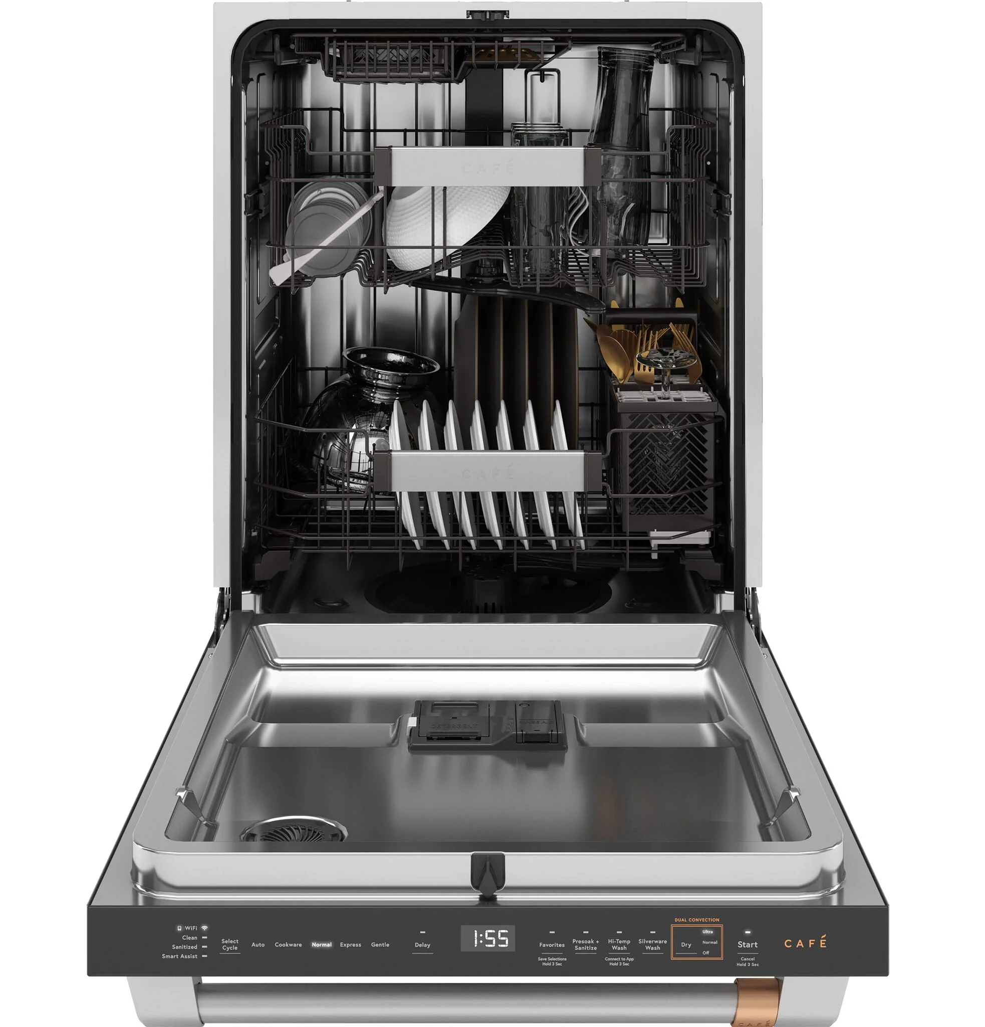 Café Stainless Steel Custom-Fit Dishwasher with UltraWash - CDT888P2VS1 - Image 3