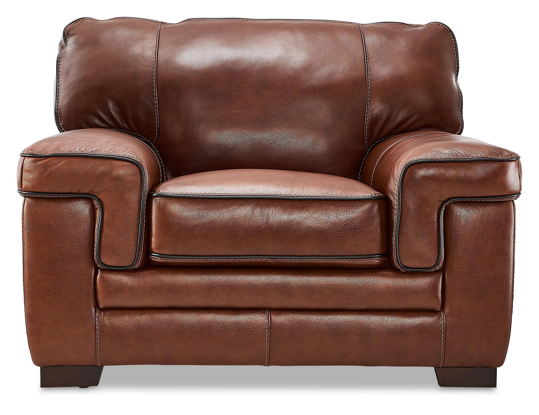 Stampede Leather Chair - Cognac - Image 3
