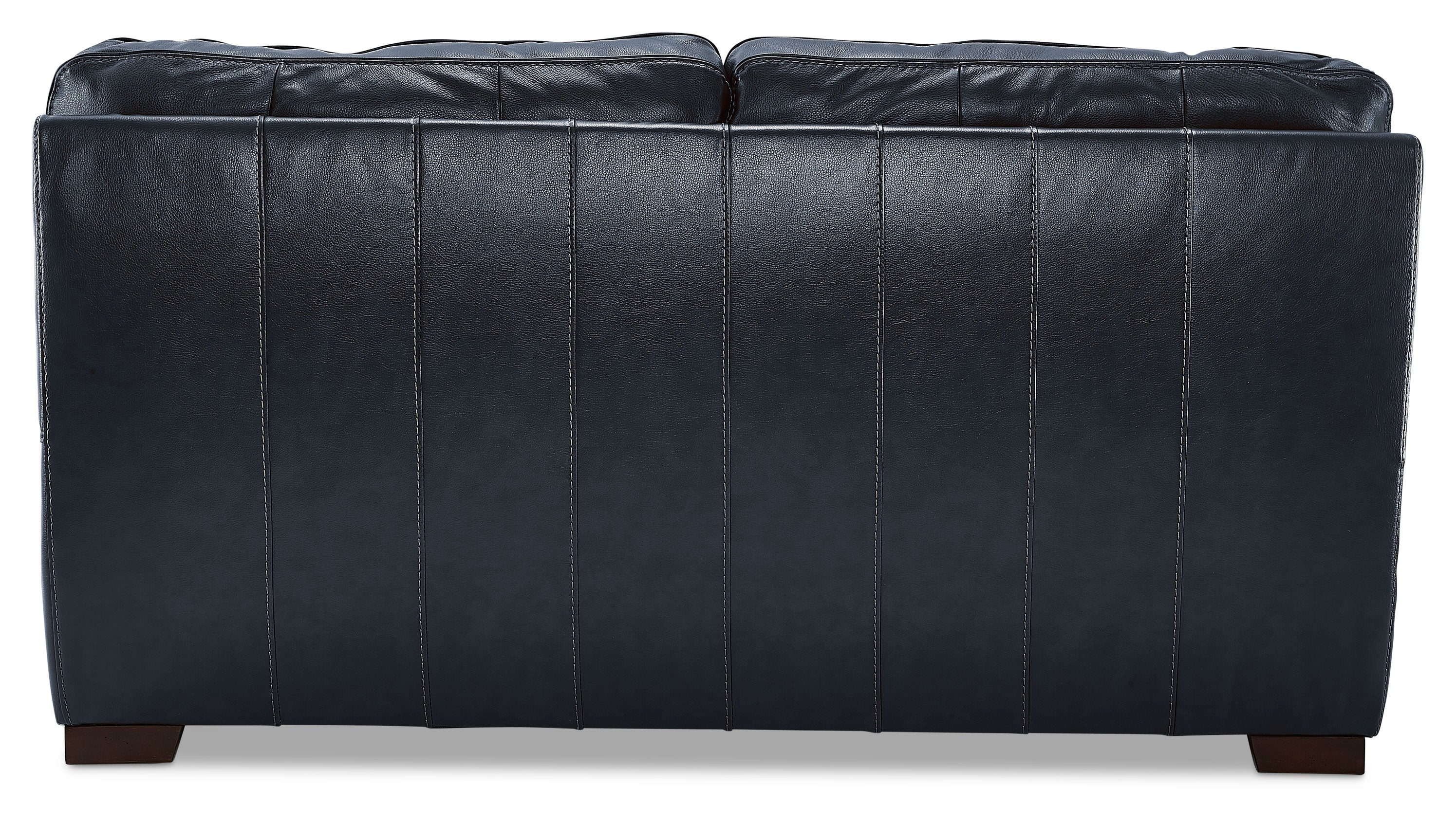 Stampede Leather Loveseat - Cobalt - Image 5