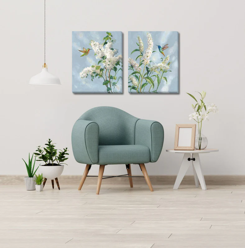 Start of Spring I Wall Art - Green/White - 16 X 20 - Image 2