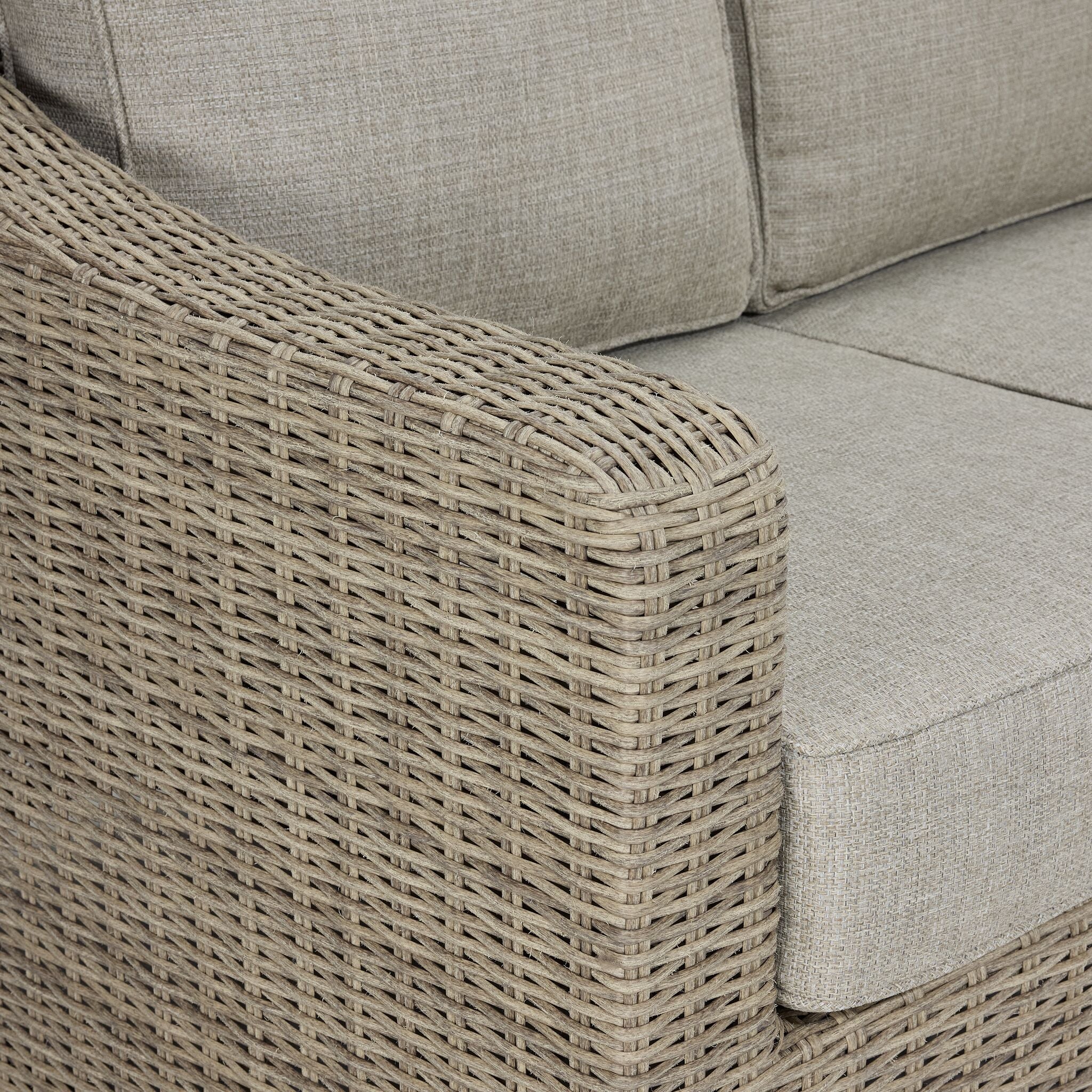 Staten Island Outdoor Sofa - Grey - Image 3