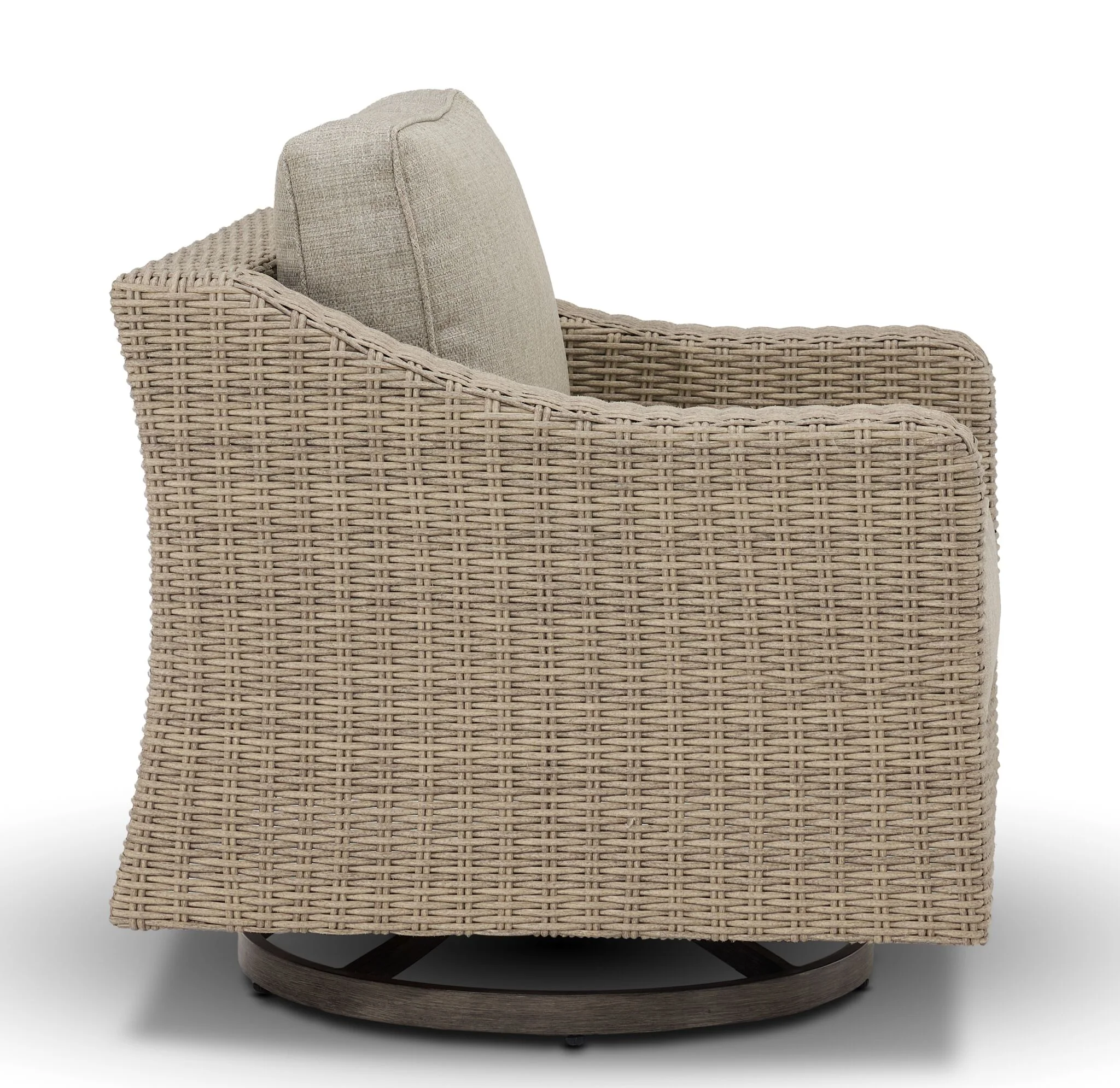 Staten Island Swivel Chair - Grey - Image 2
