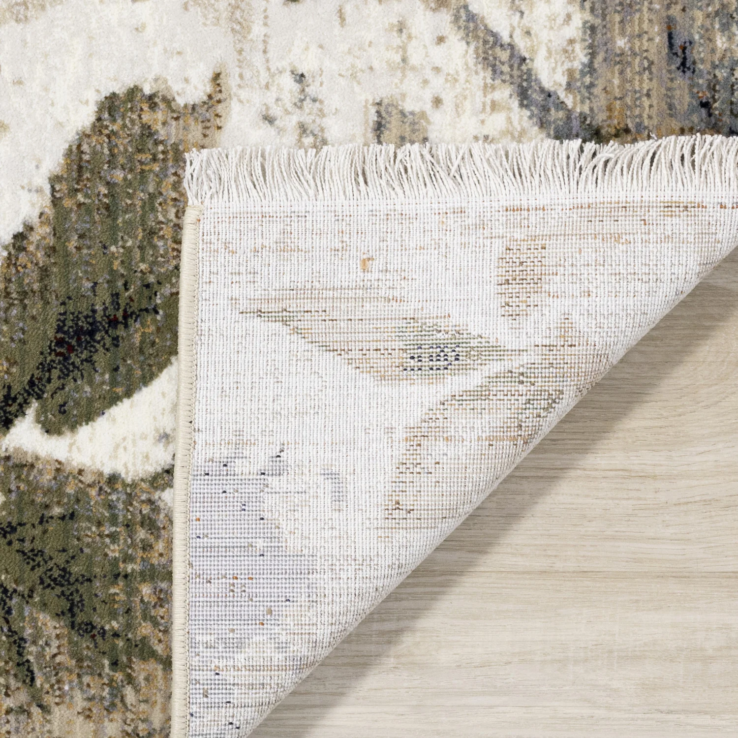 Sterling Contemporary Floral Area Rug - 8' X 11' - Cream/Green/Rust - Image 11