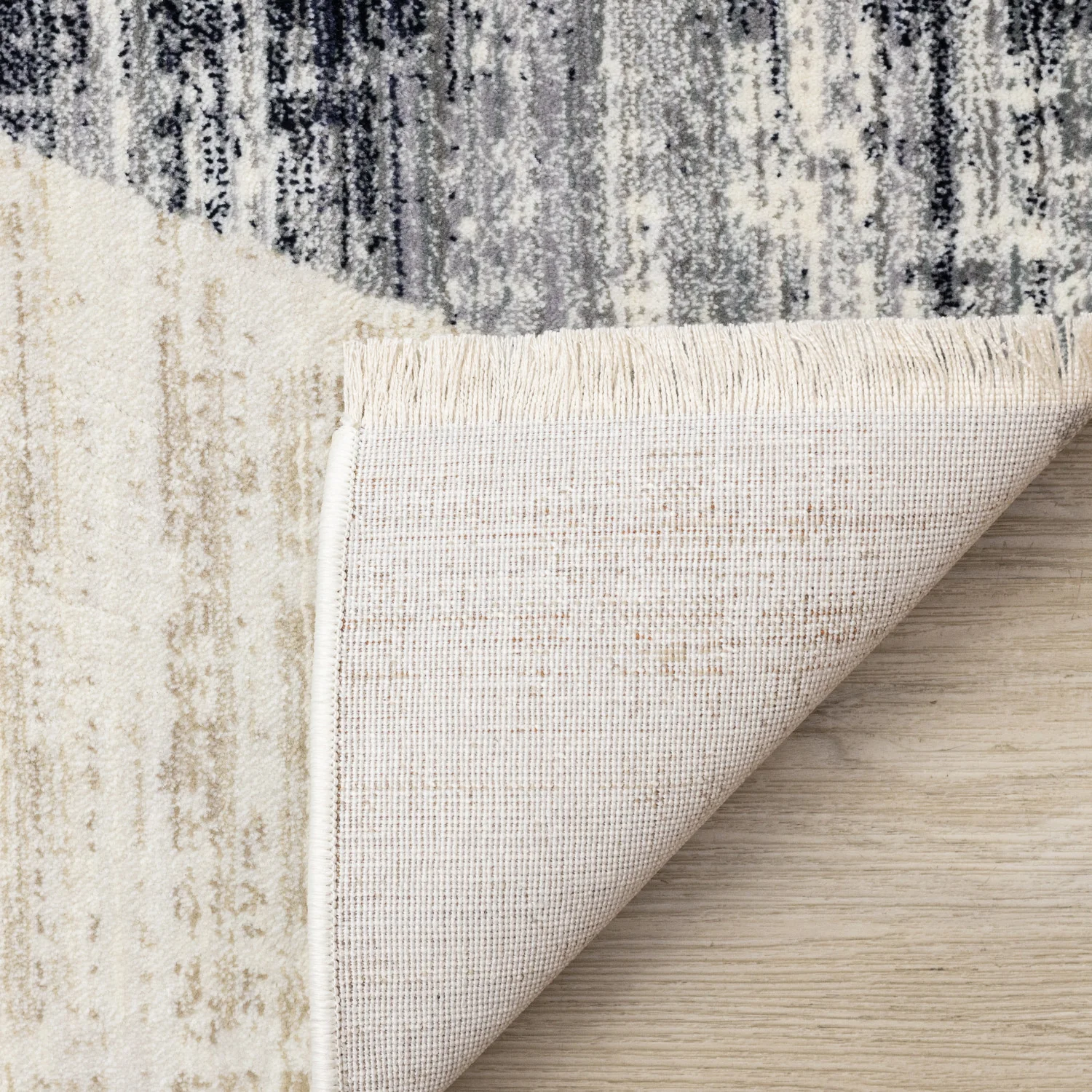 Sterling Modern Teardrop Area Rug - 5' X 8' - Brown/Cream - Image 11