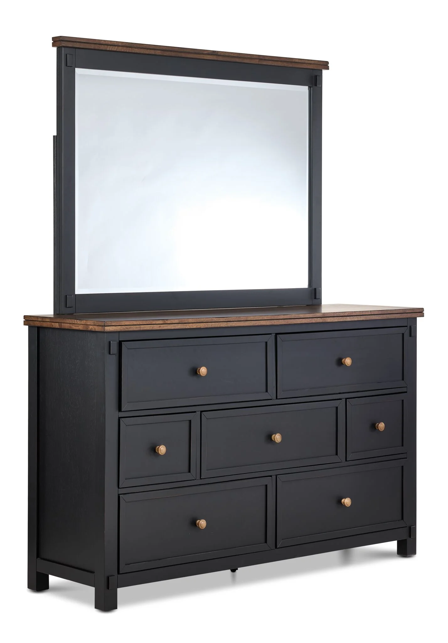 Stormy Ridge 6 - Piece Queen Storage Bedroom Package - Slate Black, Chicory - Image 3