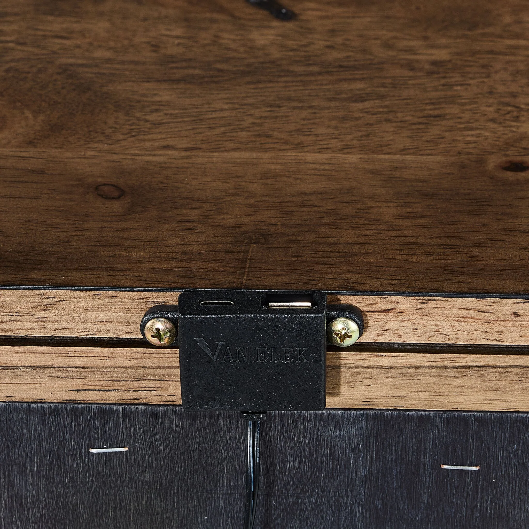Stormy Ridge Night Table - Slate Black, Chicory - Image 3
