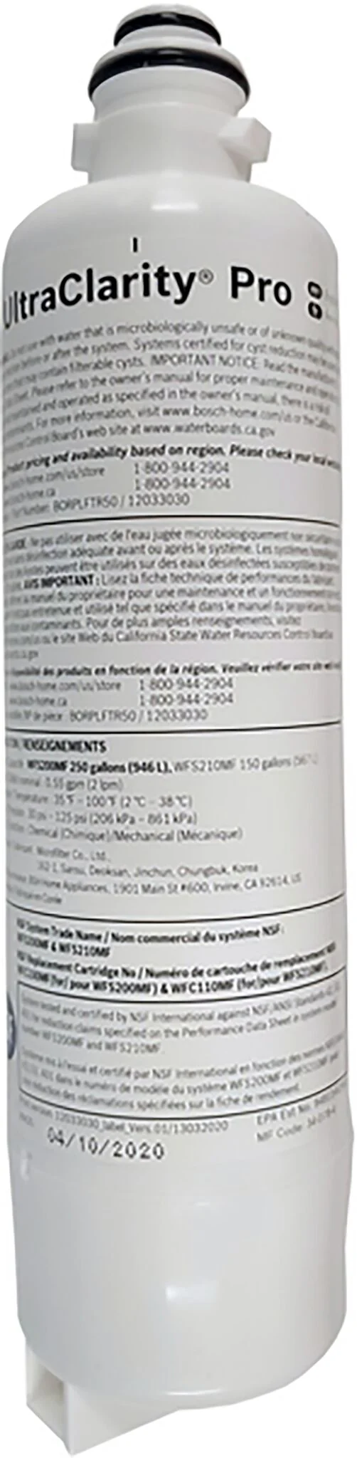 Bosch UltraClarity Pro Water Filter - BORPLFTR55 - Image 2
