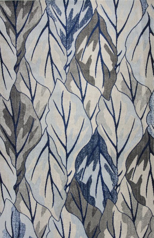 Sumallo I Area Rug - 5'3" x 7'7" - Grey/Navy