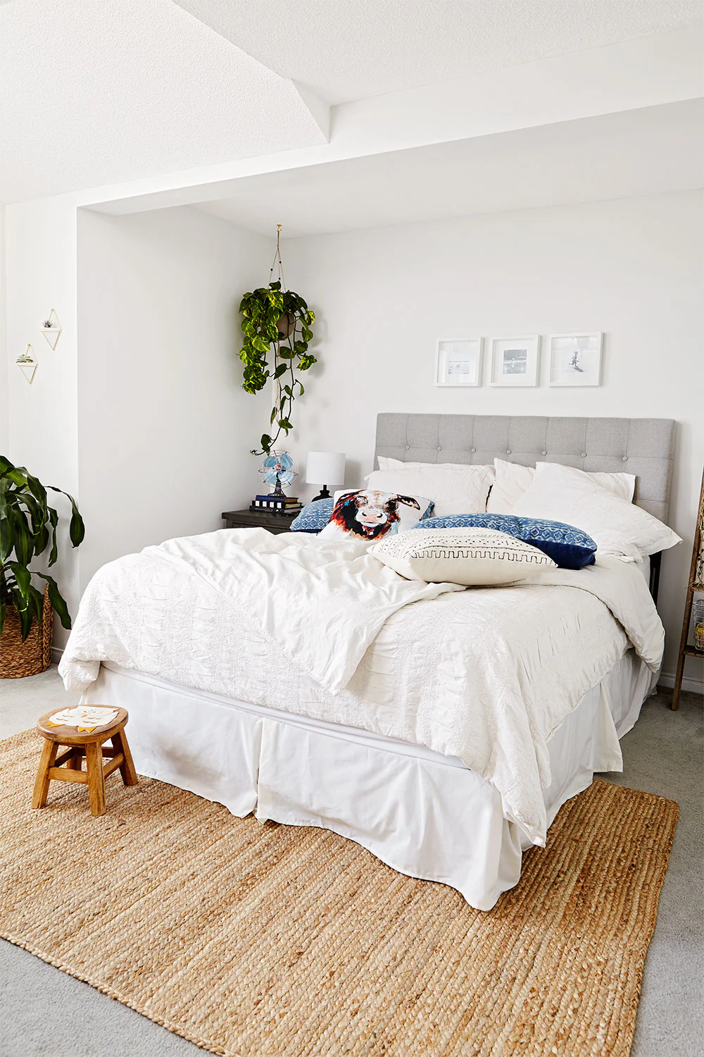 Sunup Twin Headboard - Beige - Image 3