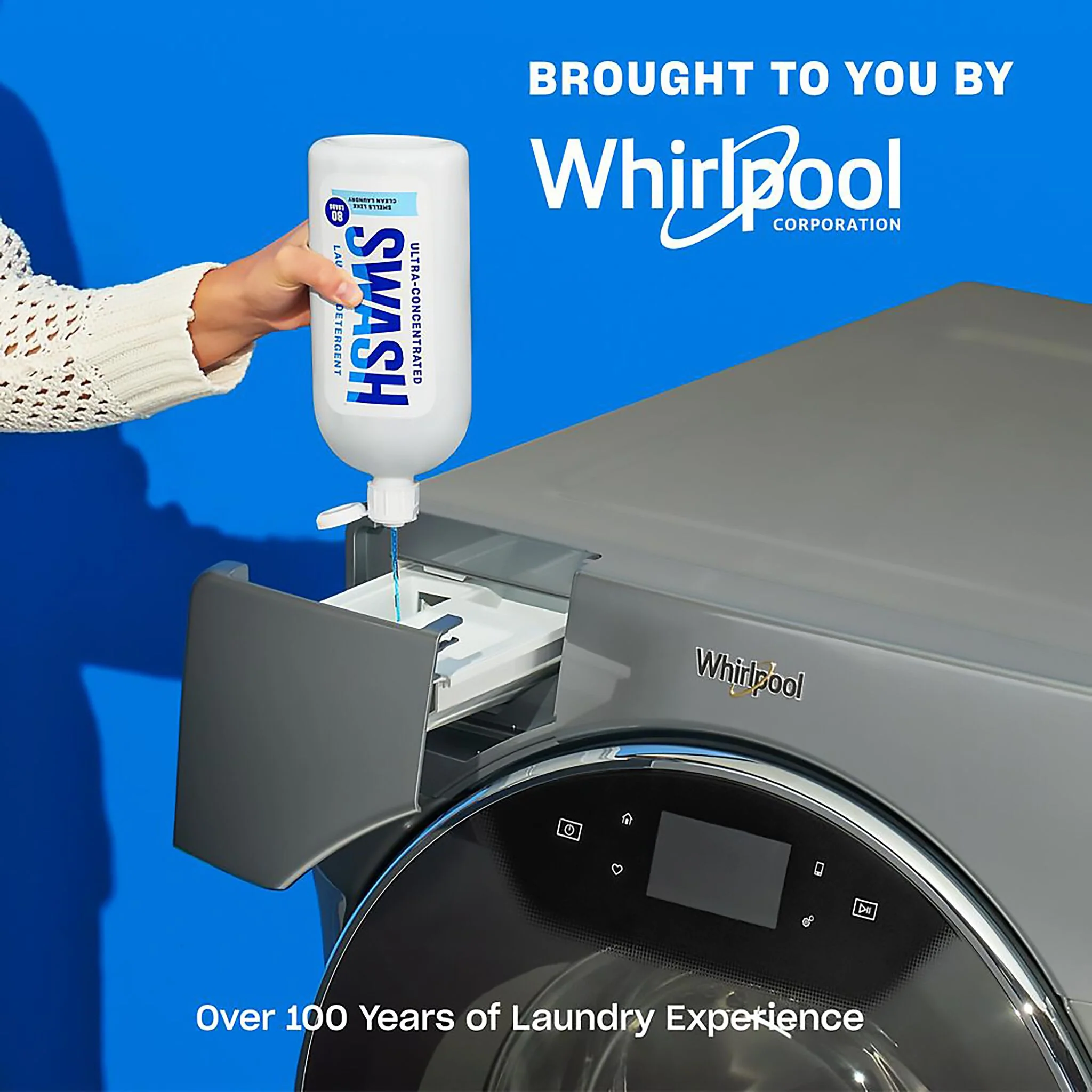 Swash Smells Like Clean Laundry Liquid Laundry Detergent - SWHLDLFL2BS - Image 3