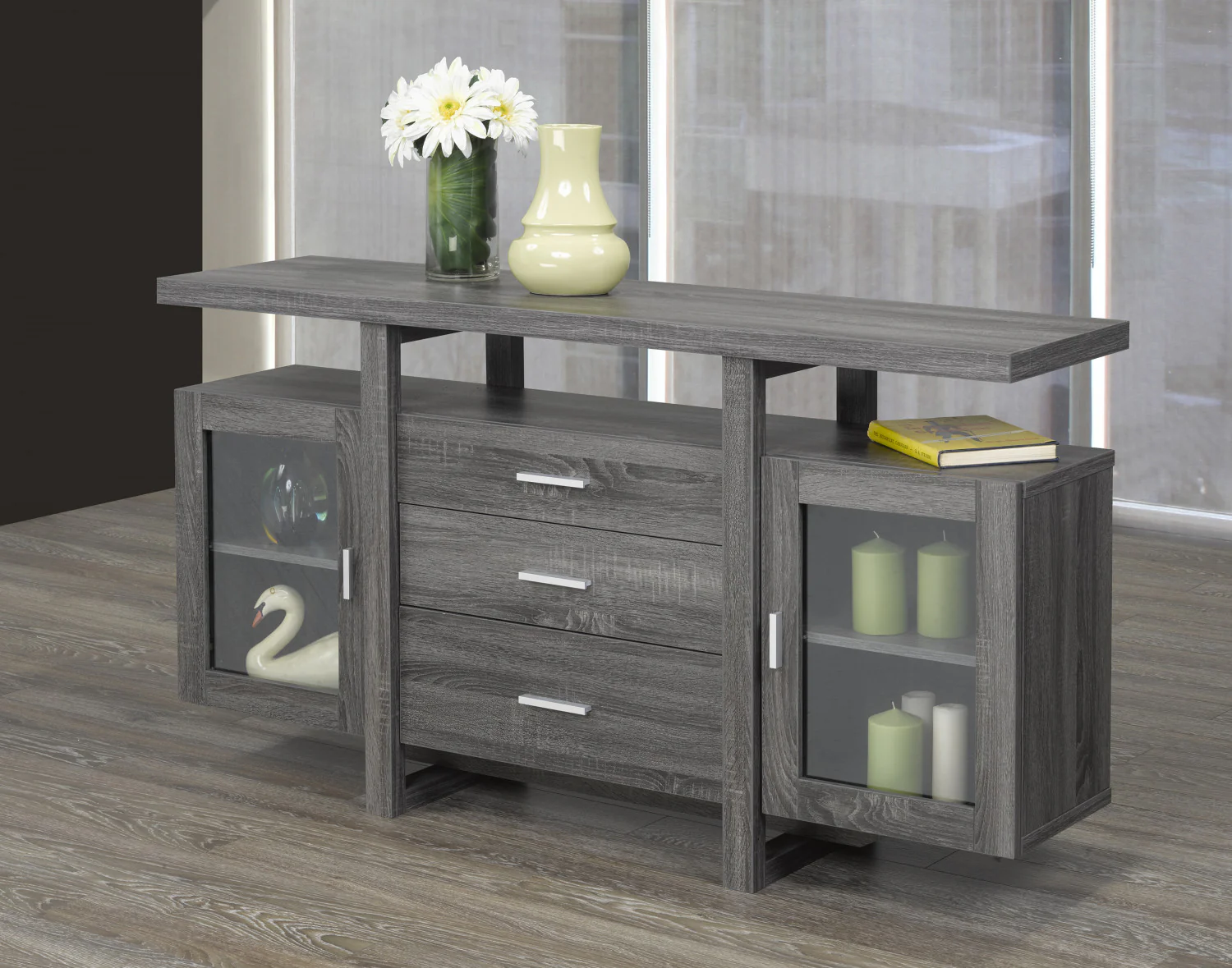 Sybil Cabinet - Dark Taupe - Image 2