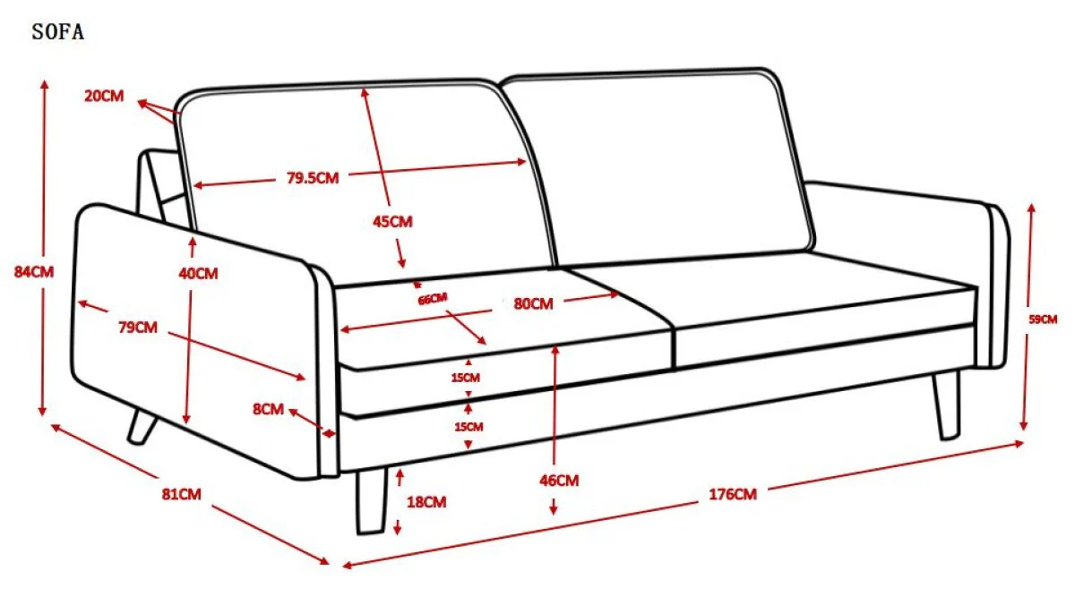 Synan Sofa - Light Grey - Image 11