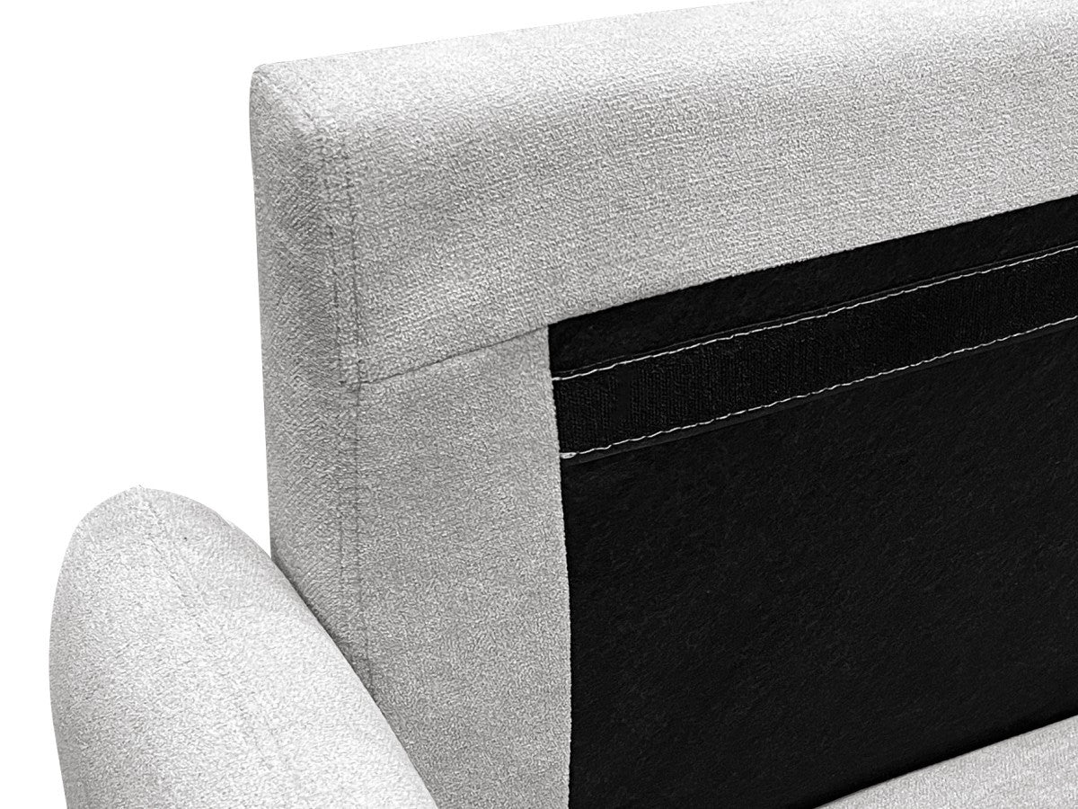 Synan Sofa - Light Grey - Image 8