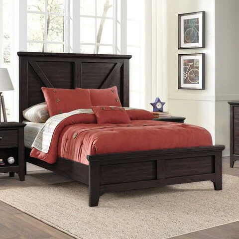 Tahoe 3-Piece Queen Bed - River Rock - Image 2