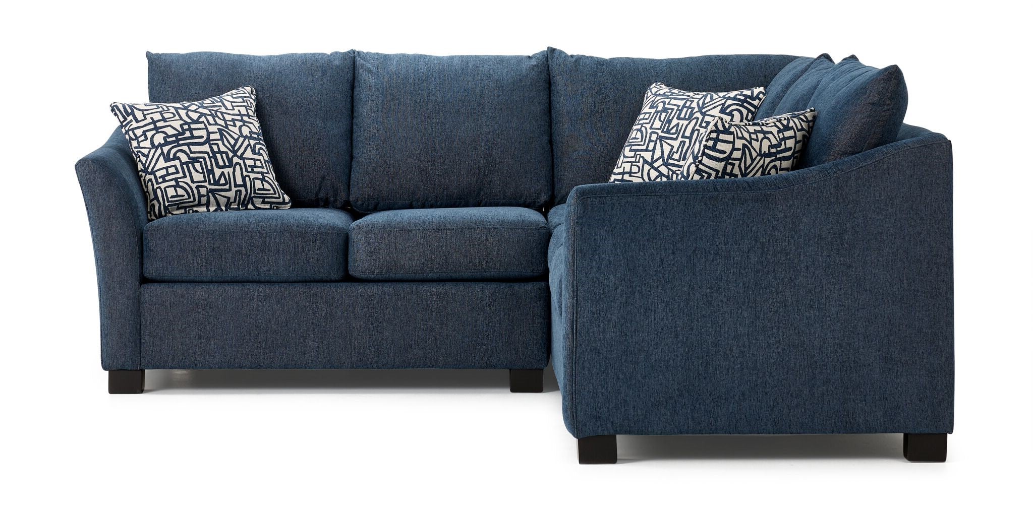 Tami 2-Piece Sectional with Left-Facing Loveseat - Dexter Dark Blue - Image 2
