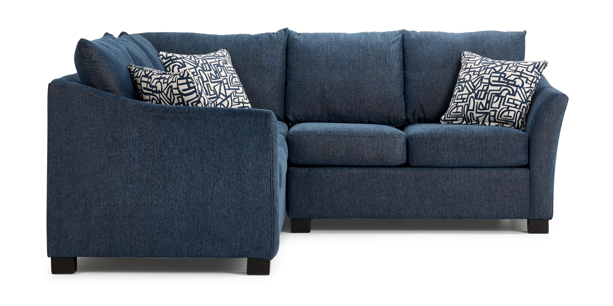 Tami 2-Piece Sectional with Right-Facing Loveseat - Dexter Dark Blue - Image 2