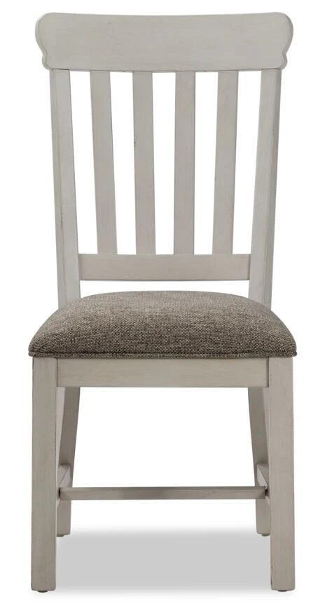 Tanner Dining Chair - Rustic White - Image 2