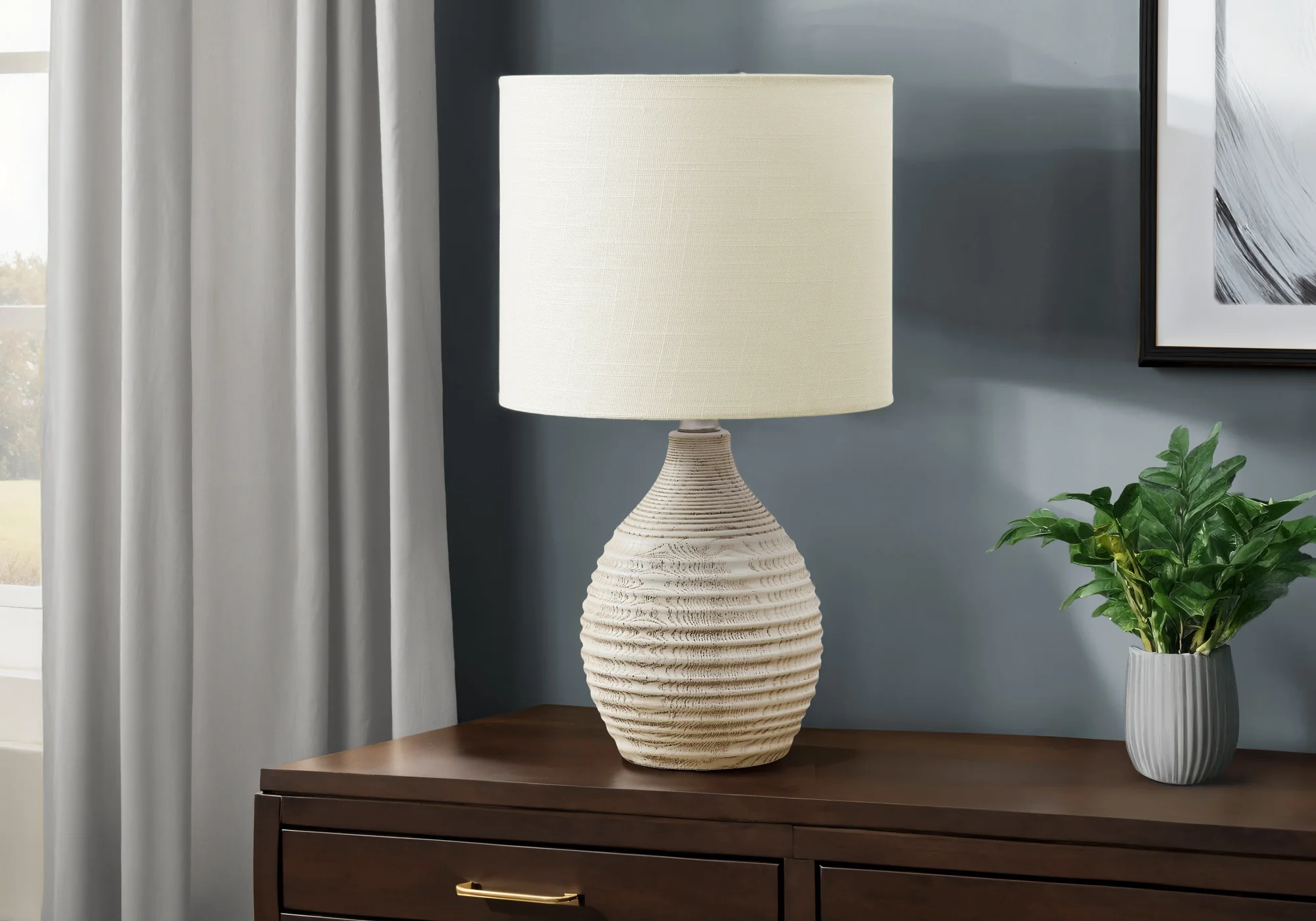 Taro Table Lamp - Ivory - Image 2
