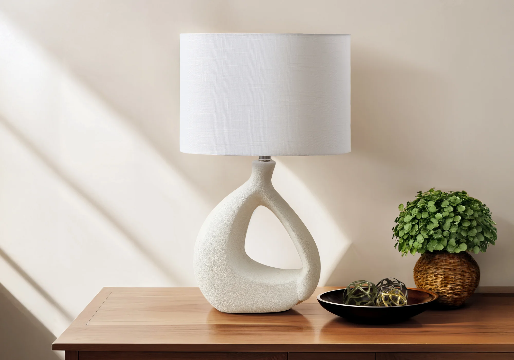 Tavra Table Lamp - Ivory - Image 2