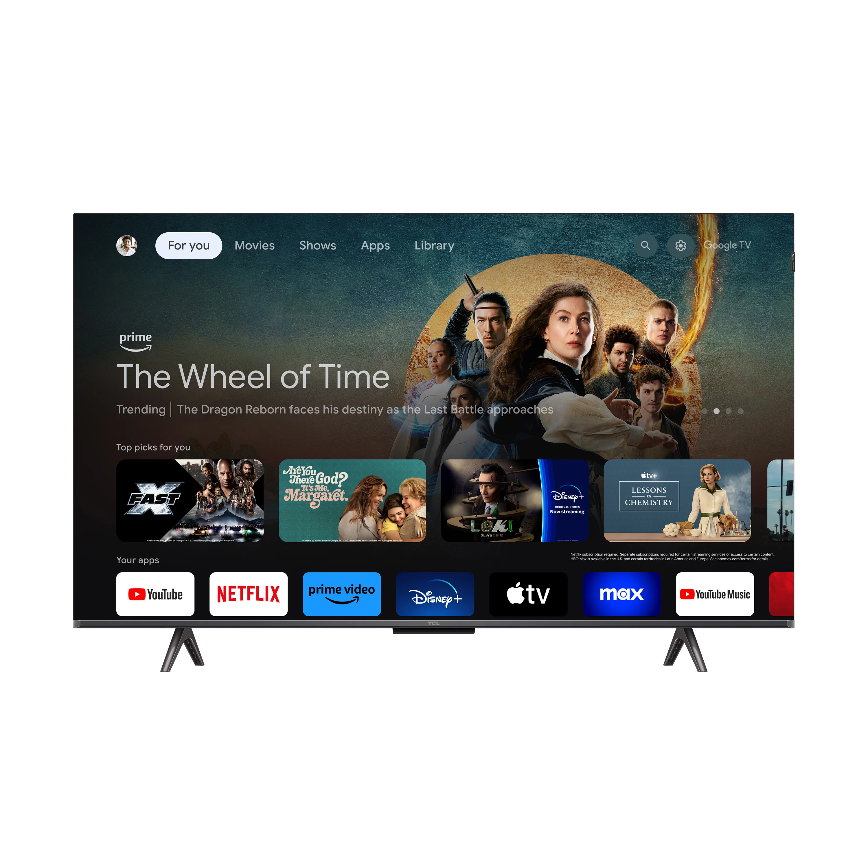 TCL 75" Q65 Class QLED 4K UHD HDR Smart TV with Google TV â 75Q651G-CA - Image 3