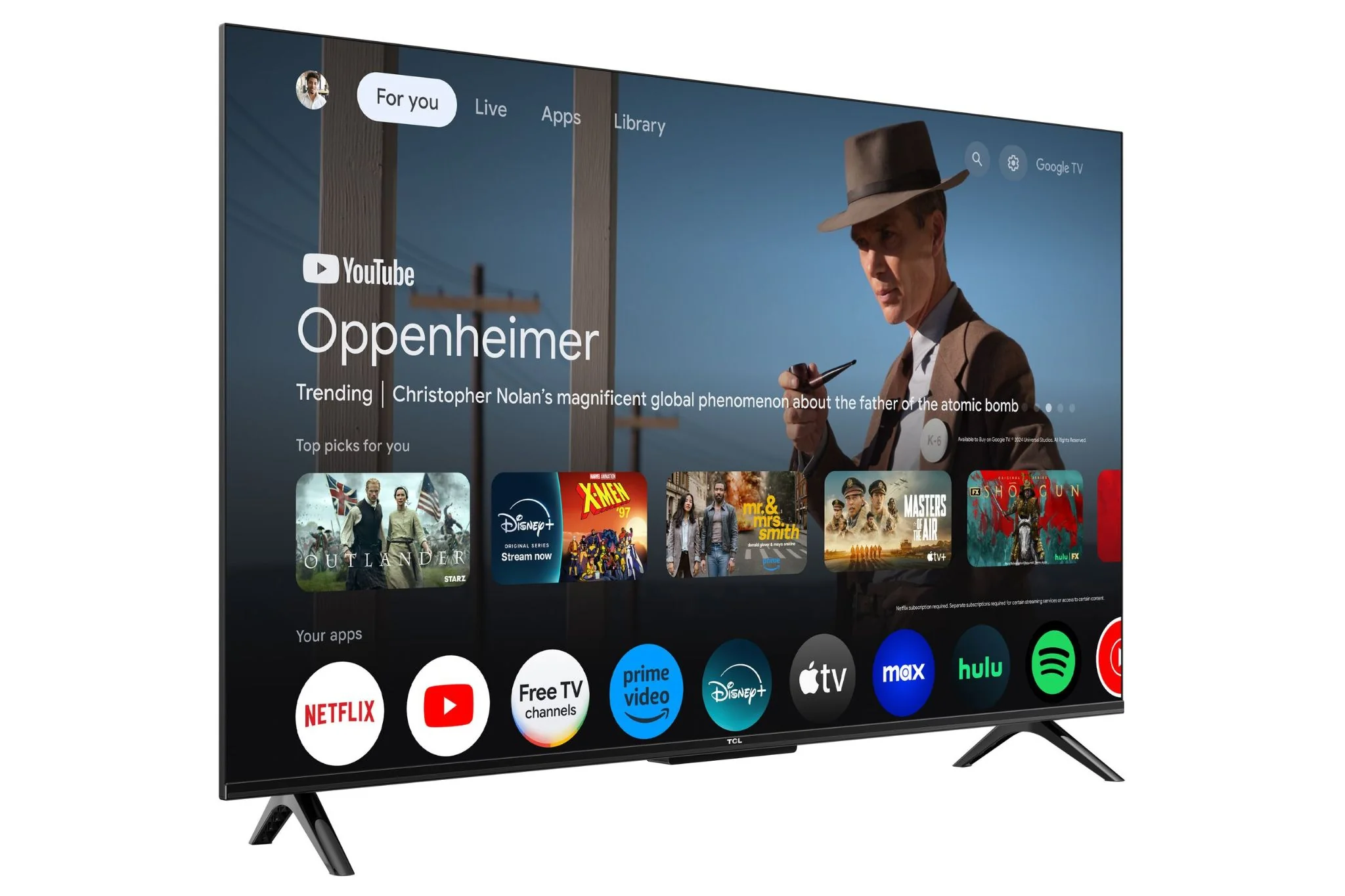 TCL 75" S45K Series 4K UHD HDR LED Smart TV with Google TV - 75S45K - Image 2