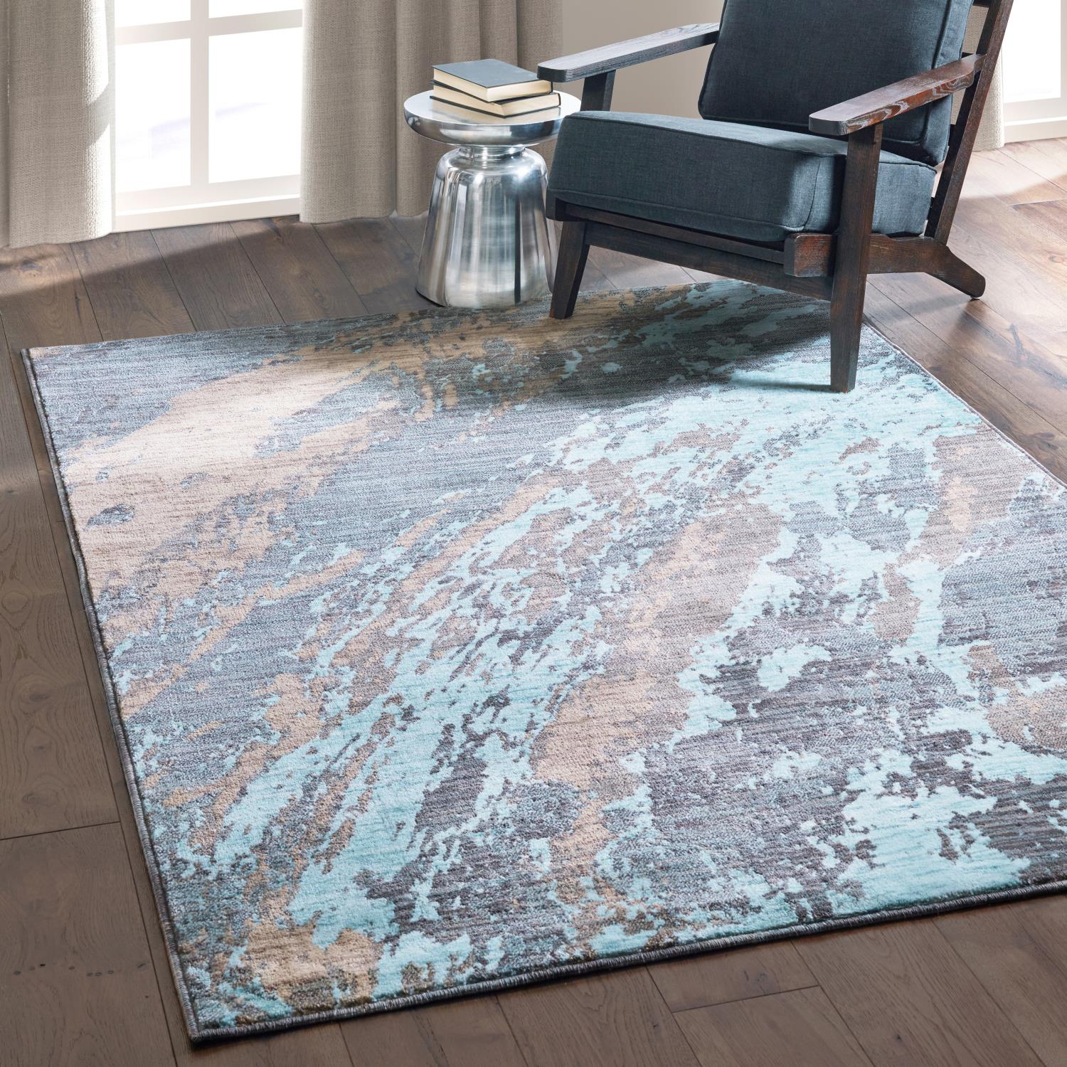 Tempe W6367AL Marble Area Rug (9'10"X12'10") - Image 4