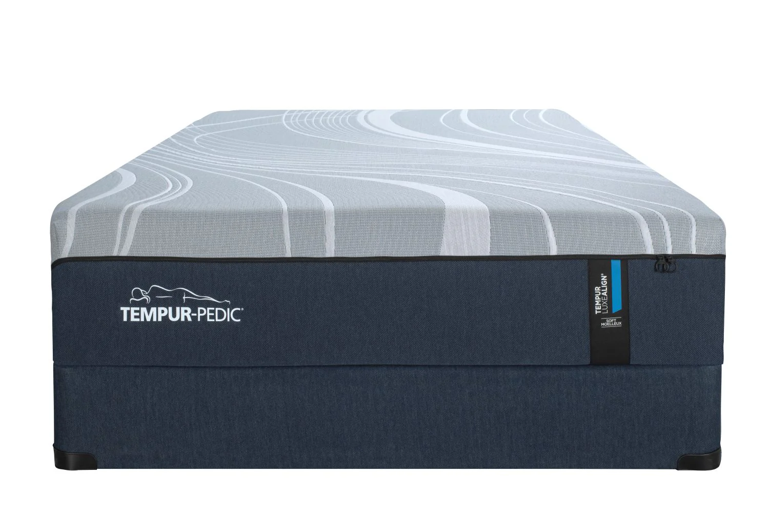 Tempur-Pedic LuxeAlign® 2.0 Soft 13" Queen Mattress and Boxspring Set - Image 2