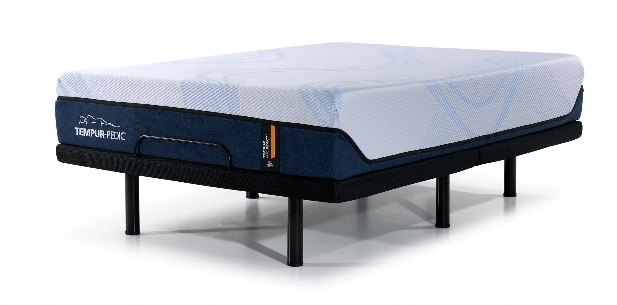 Tempur-Pedic Pro React 2.0 Firm 12" Queen Mattress and L2 Motion Pro Adjustable Base - Image 2
