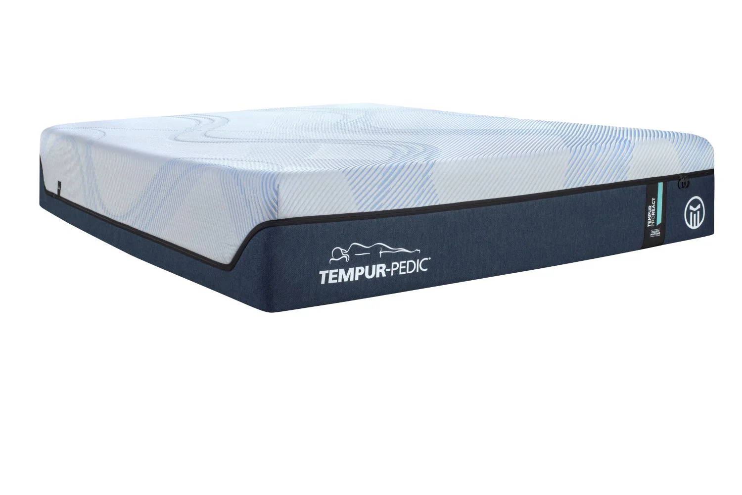 Tempur-Pedic Pro-React 2.0 Medium Hybrid Queen Mattress and Boxspring Set - Image 2