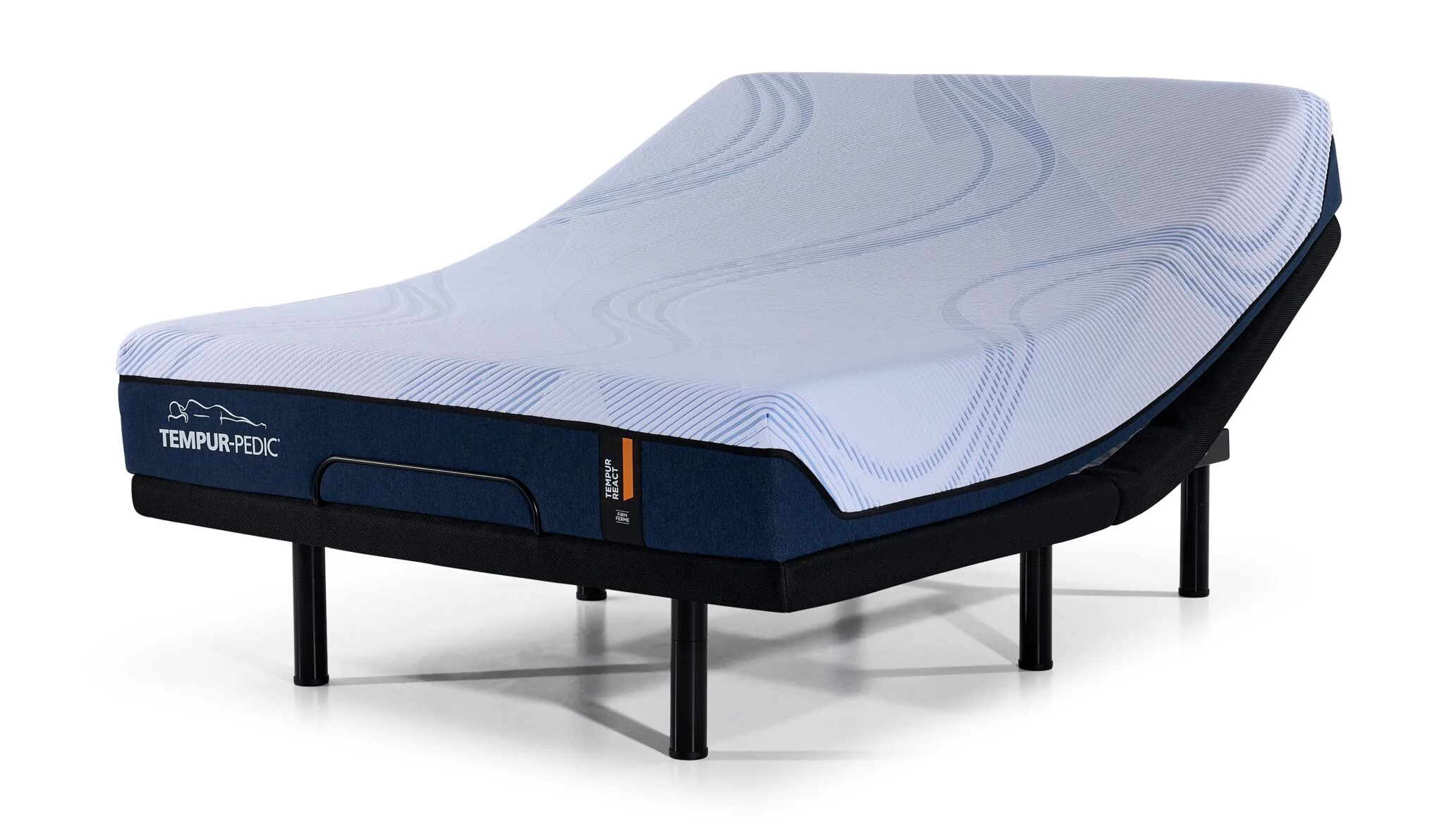 Tempur-Pedic React 2.0 Firm 11" Twin XL Mattress and L2 Motion Fit Adjustable Base