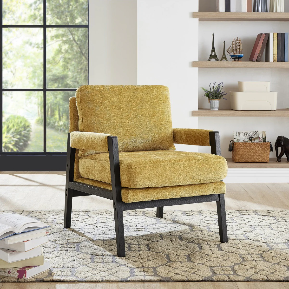 Termon Accent Chair - Yellow - Image 2
