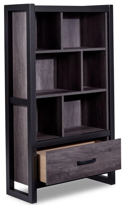 Terra Bookcase - Grey - Image 3