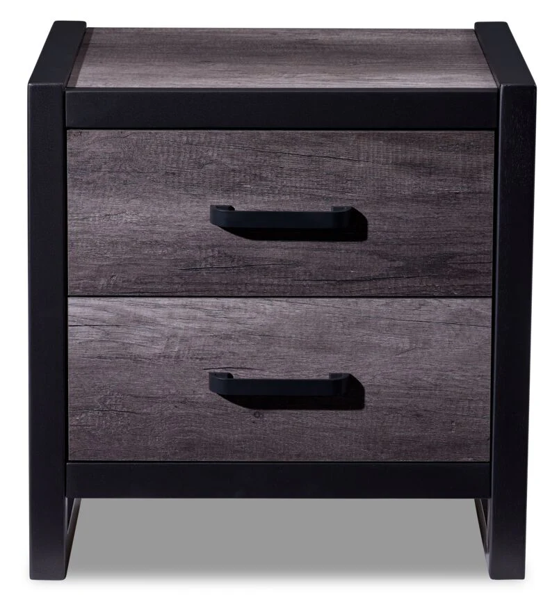 Terra Night Table - Grey - Image 2
