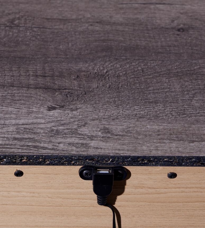 Terra Night Table - Grey - Image 4