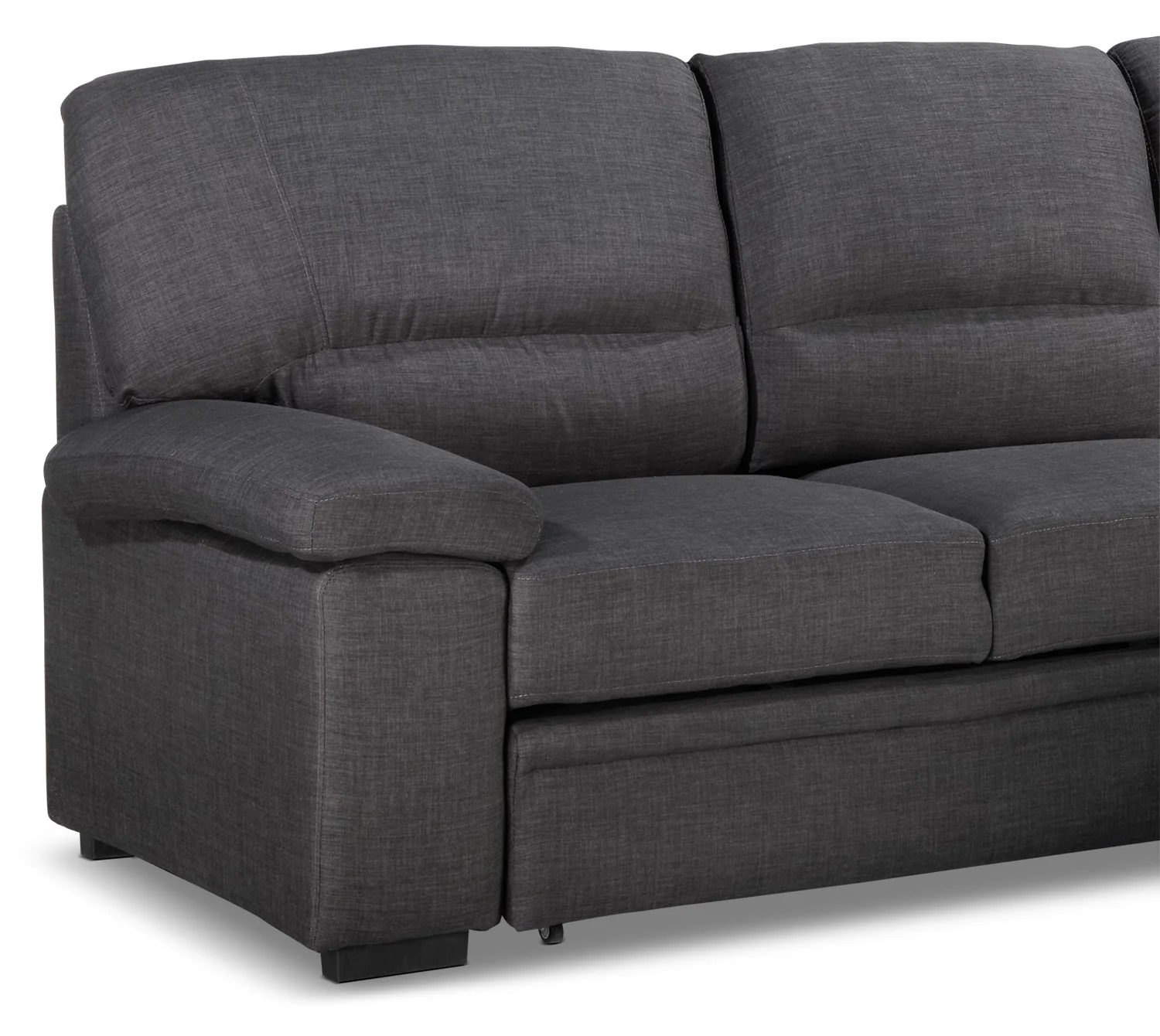 Tessaro Pop-Up Sofa Bed - Charcoal - Image 3
