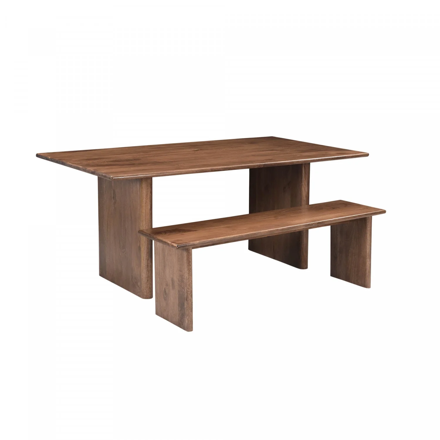 Tessin Dining Bench - Brown - Image 6