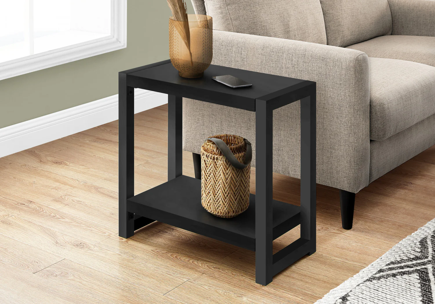 Teya Side Table - Black - Image 2