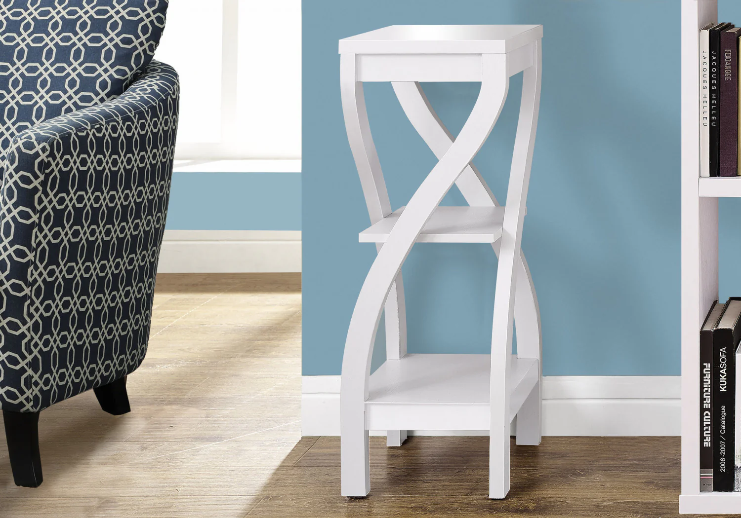 Thira Side Table - White - Image 2