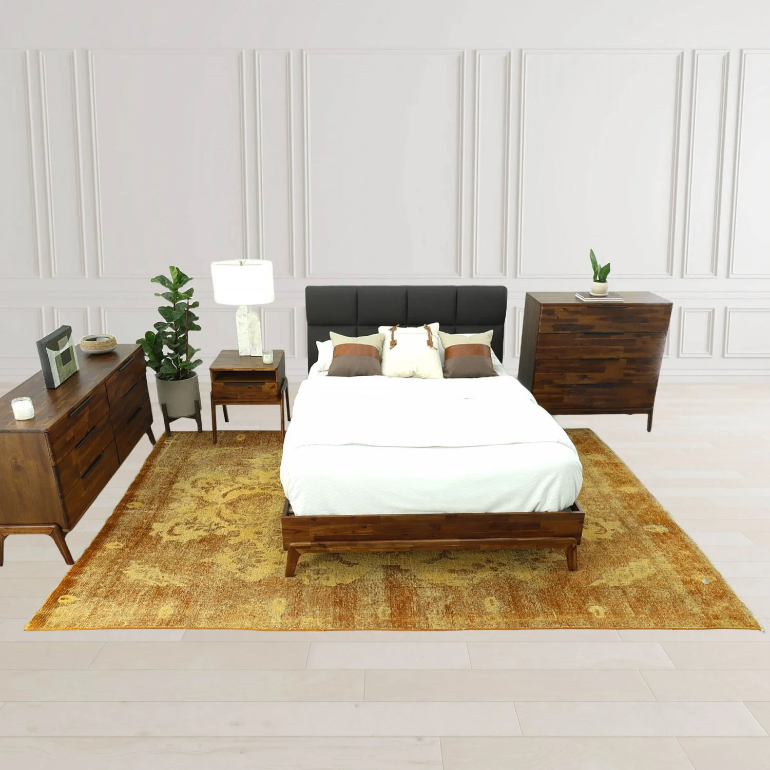 Thomaa Nightstand - Brown - Image 9