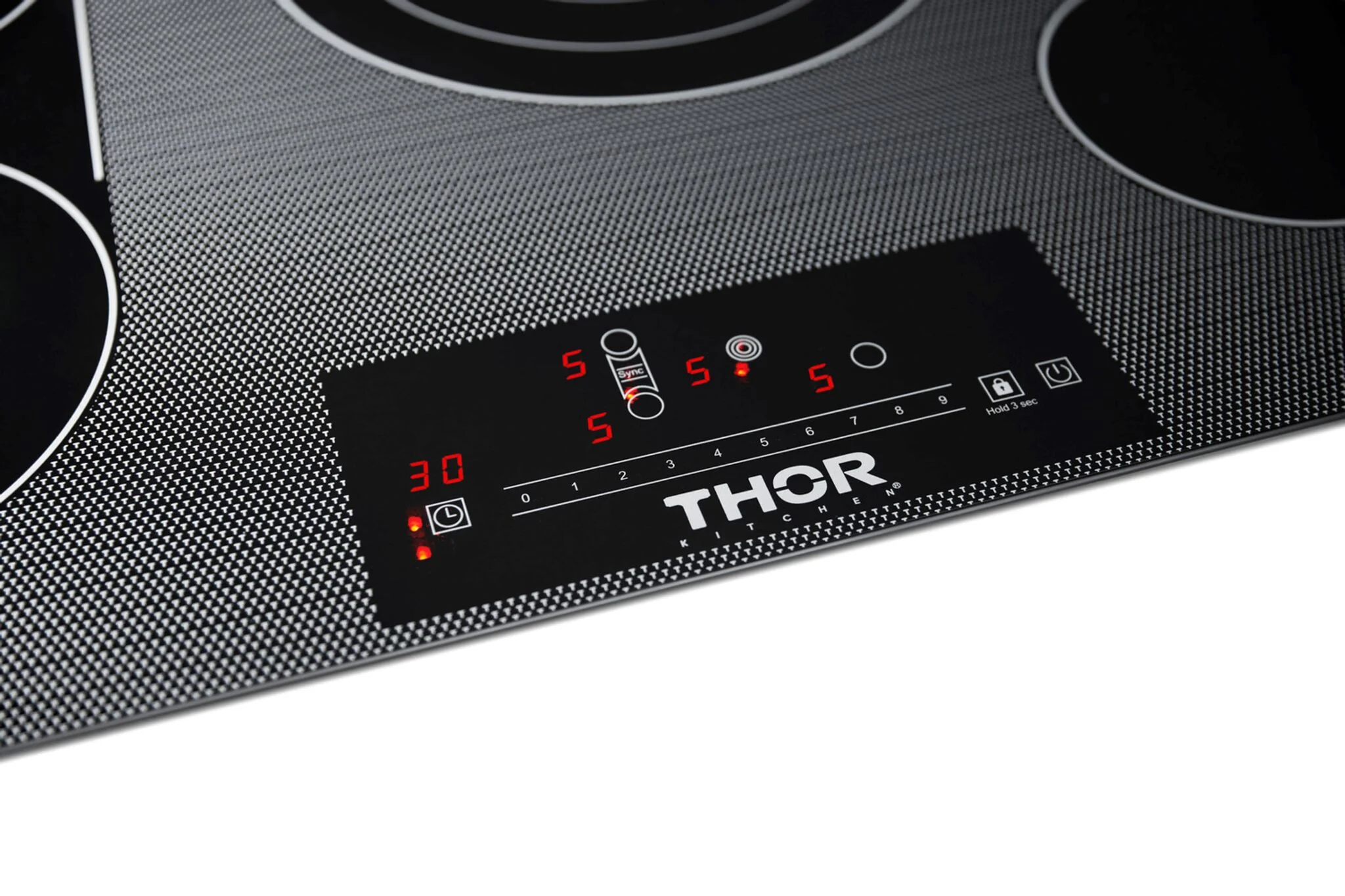 Thor Kitchen Black 30" Electric Cooktop - TEC30 - Image 3