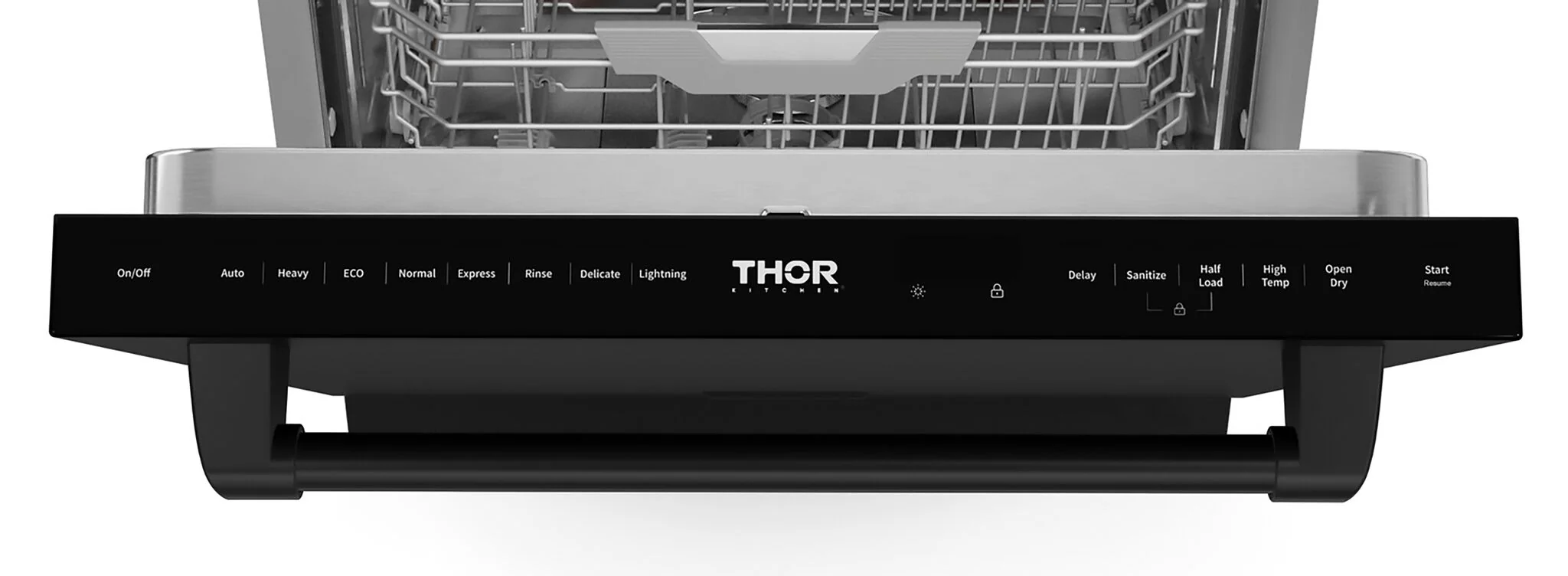 Thor Kitchen Black Stainless Steel Dishwasher (Gordon Ramsay Series) - DW24X8BA00 - Image 3