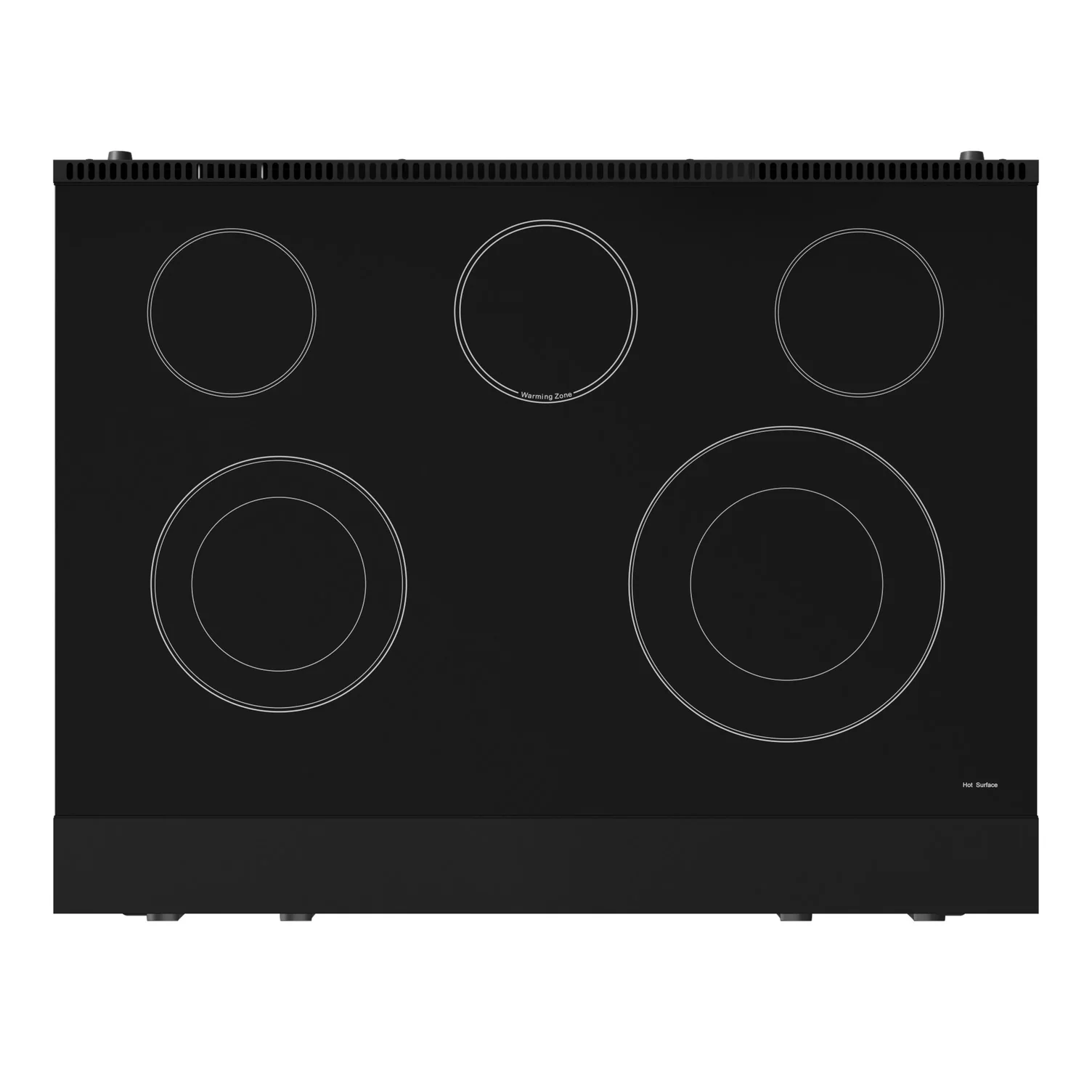 Thor Kitchen Black Stainless Steel Freestanding Professional Electric Range|Gordon Ramsay Series (6 cu.ft) - RSE36B - Image 3