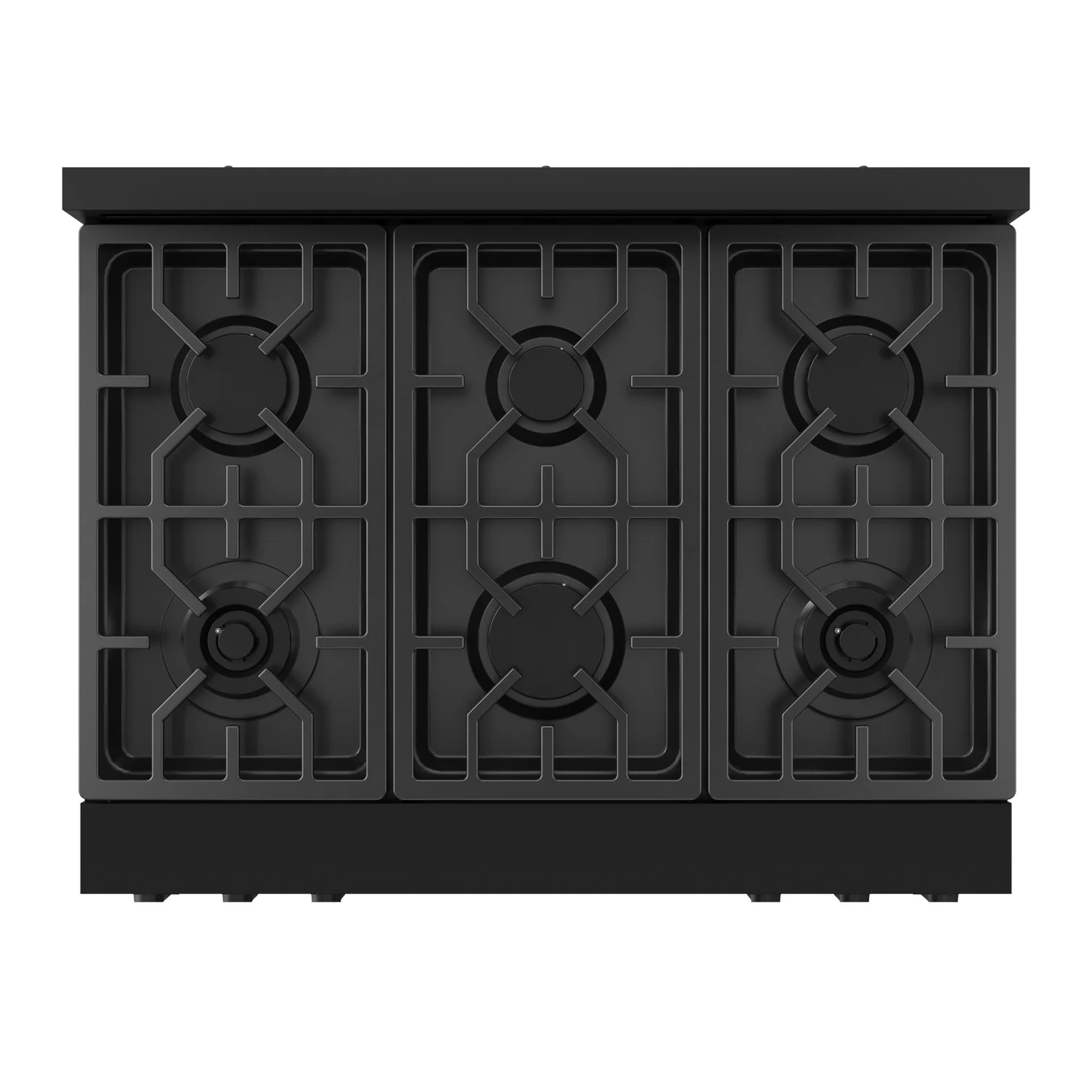 Thor Kitchen Black Stainless Steel Freestanding Professional Gas Range|Gordon Ramsay Series (6 cu.ft.) - RSG36B - Image 3