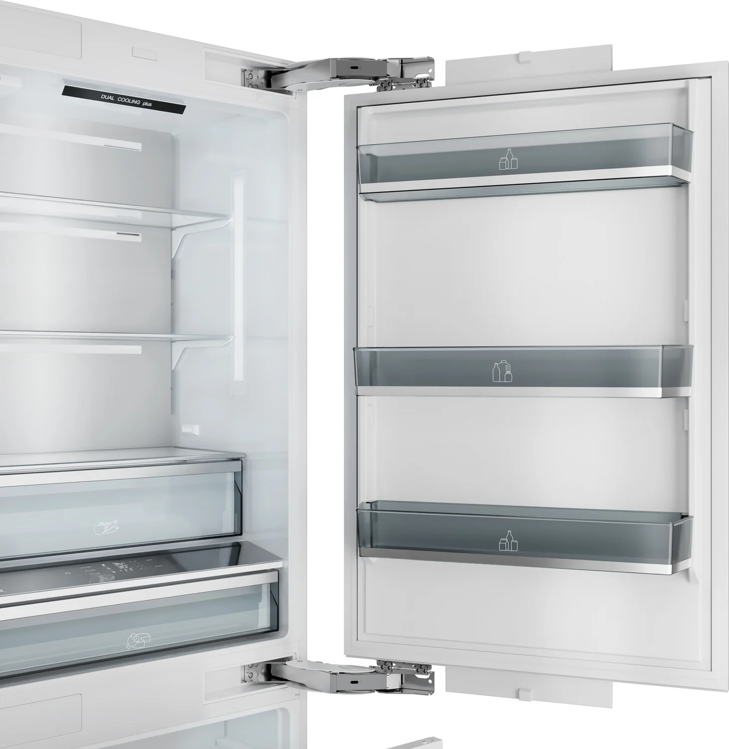 Thor Kitchen 29.75" 16.1 Cu. Ft. Panel-Ready Built-In Bottom-Freezer Refrigerator - XRF3016BBP - Image 5