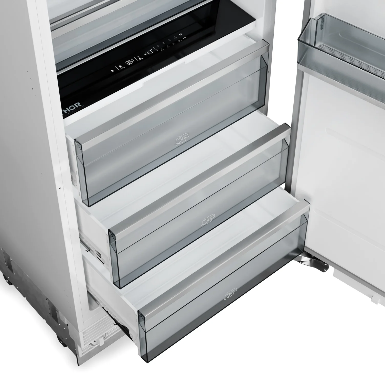 Thor Kitchen 29.75" 16.6 Cu. Ft. Panel-Ready Built-in Refrigerator Column - XRF30CRF - Image 6
