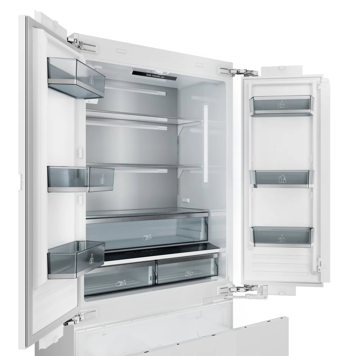Thor Kitchen 35.75" 19.6 Cu. Ft. Panel-Ready French Door Refrigerator - XRF3619BFP - Image 5