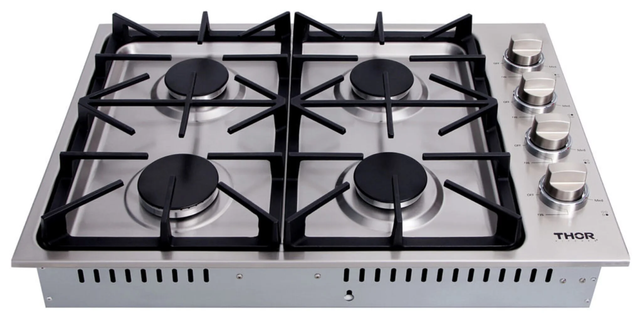 Thor Kitchen Stainless Steel 30" Drop-In Gas Cooktop - TGC3001 - Image 2